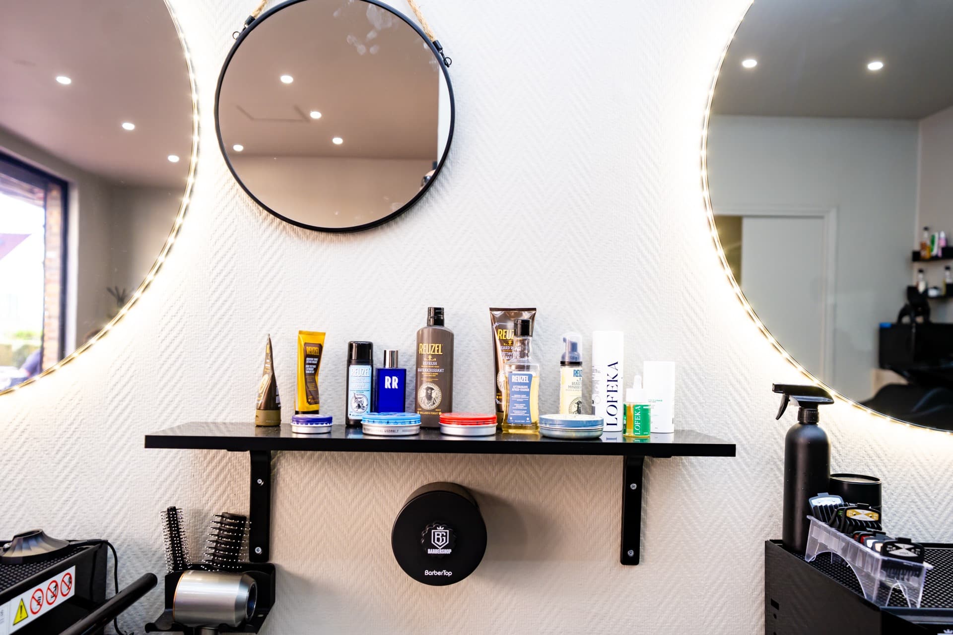 Produits et miroirs