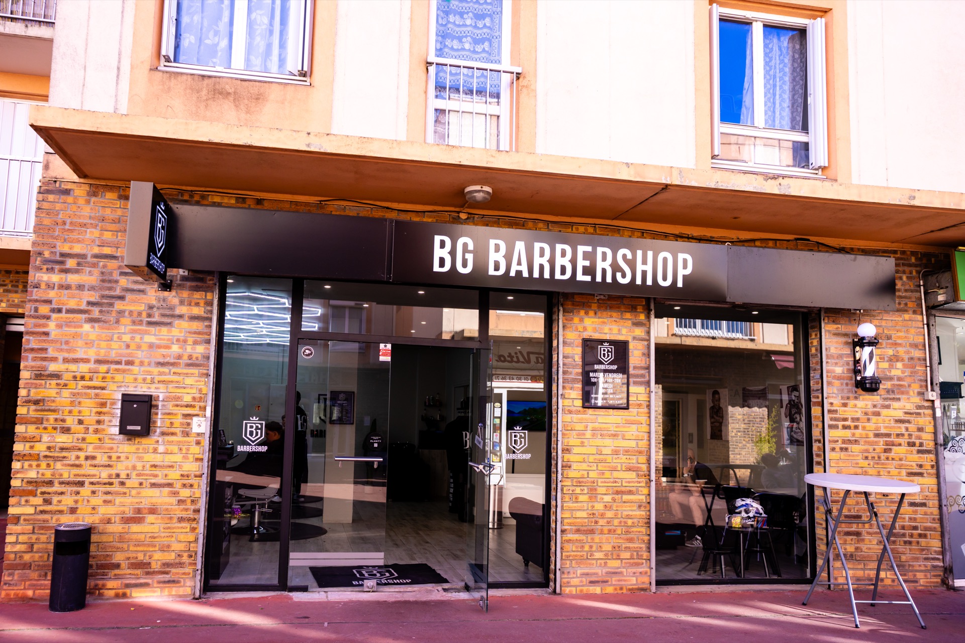 Cadeiras da barbearia